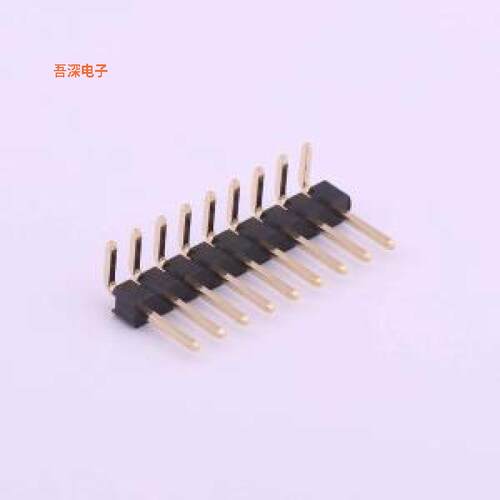X6511WR-09H-C60D30R2 |原装弯插,P=2.54mm排针