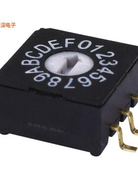 RDS-10S-1055-SMT-TR |BCDSWITCH ROTARY DIP BCD 0.025A 24V