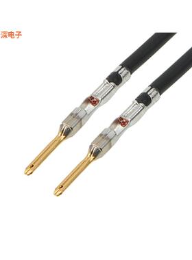 2163021223 |接触端MX150 M-M 225MM 14 AWG LEADS BK