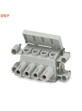 1607467 |原装全新INSERT FEMALE 3POS+1GND SCREW