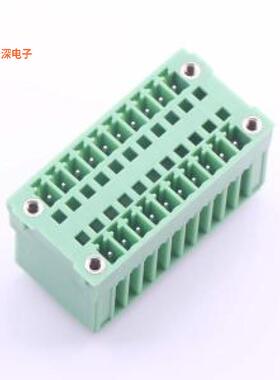 KF2EDGVHM-3.5-2*10P|原装插件,P=3.5mm插拔式接