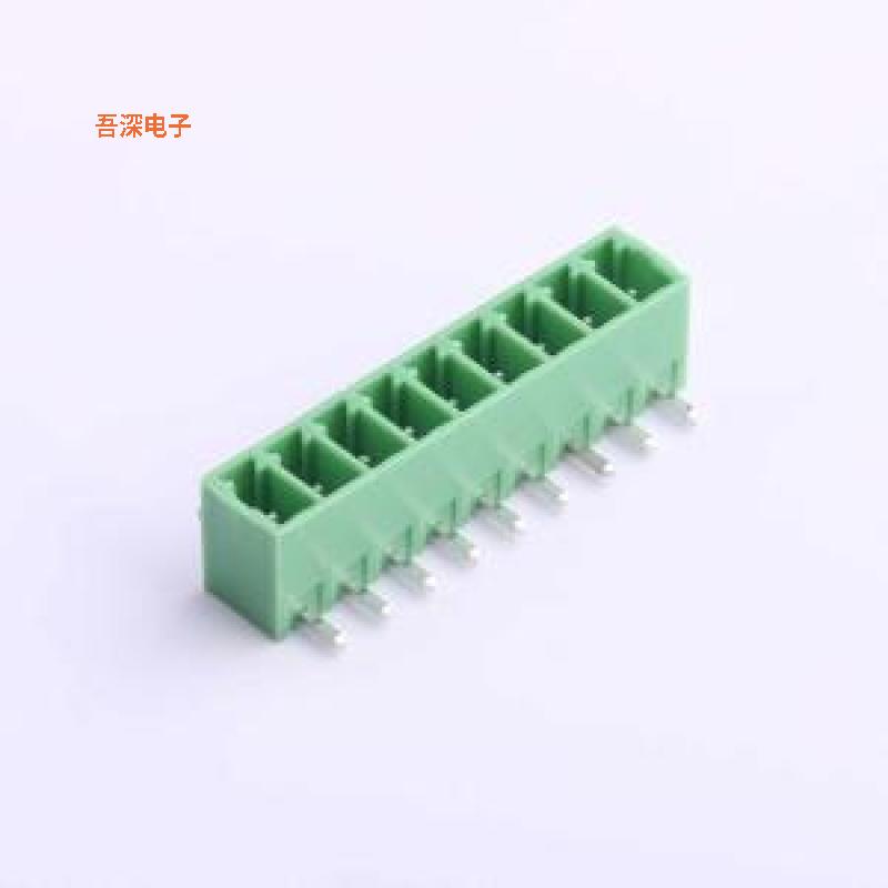 XY2500R-F-3.81-9P |原装弯插,P=3.81mm插拔式接线