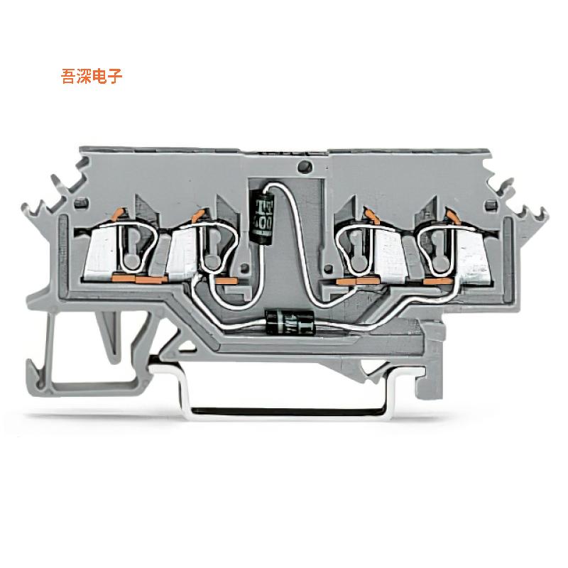 279-620/281-408 |馈通式COMPONENT TERMINAL BLOCK; 4-COND