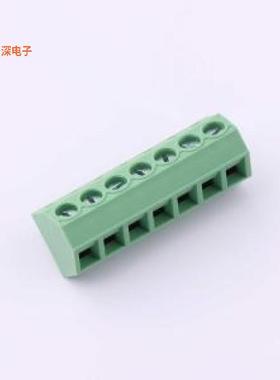 DB127S-5.0-7P-GN-S |原装插件,P=5mm螺钉式接线