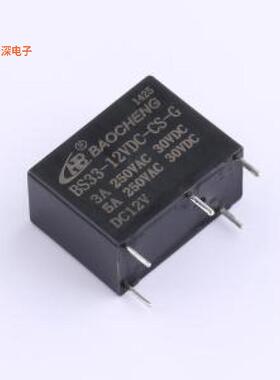 BS33-12VDC-CS-G 3A |原装插件功率继电器