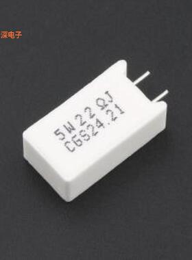 SQMW522RJ |原装插件RES 22 OHM 5% 5W RADIAL