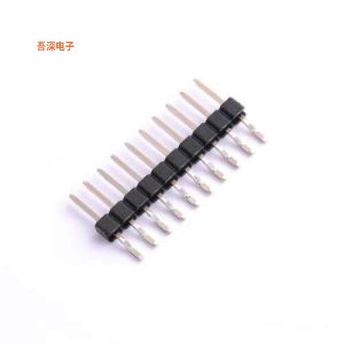 HX PZ2.54-1x10P WT |原装SMD,P=2.54mm,卧贴排针
