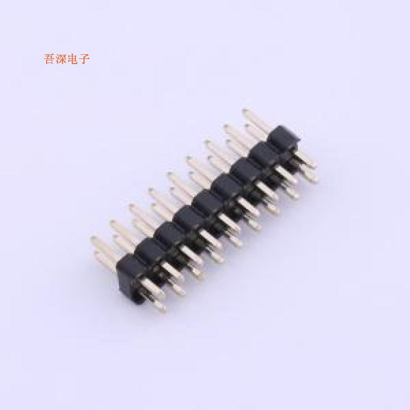 CS-1106-2X9(L10.0) |排针 PBT/黑排针插件,P=2.54mm