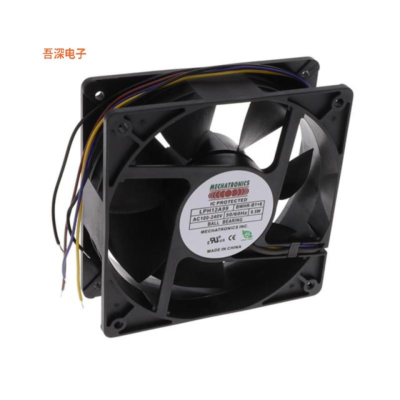 LPH12A99-BWHR-B1+6 |原装全新EC FAN AXIAL 120X120X38M