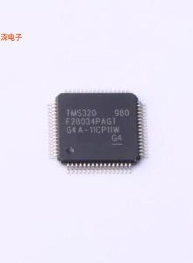 TMS320F28034PAGT|原装TQFP-64(10x10)单片机(MCU/MPU/SOC
