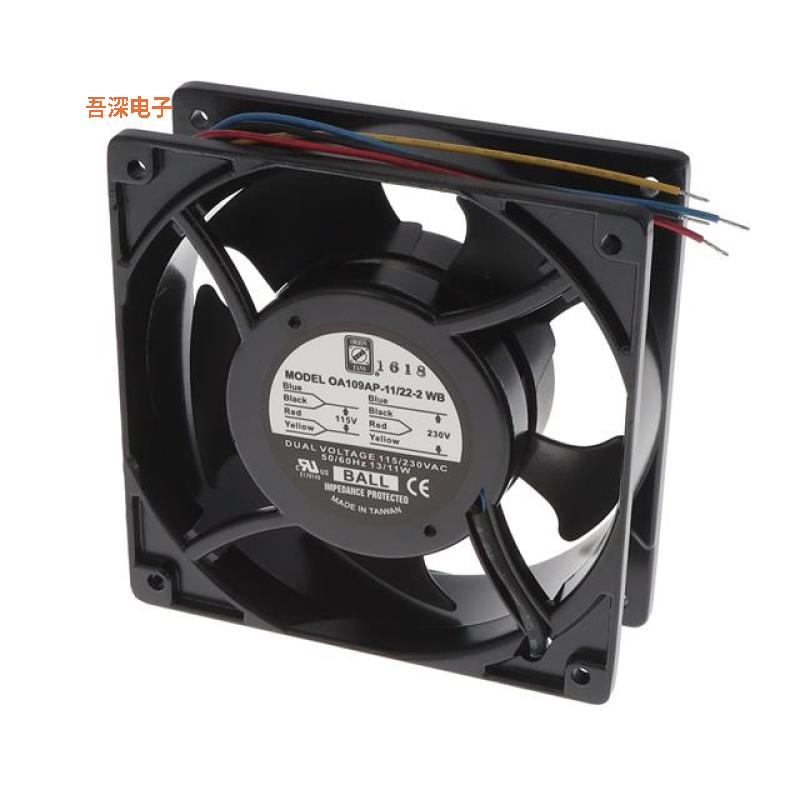 OA109AP-11/22-2WB |115 ~ 230VACFAN AC 120X38 110/220V