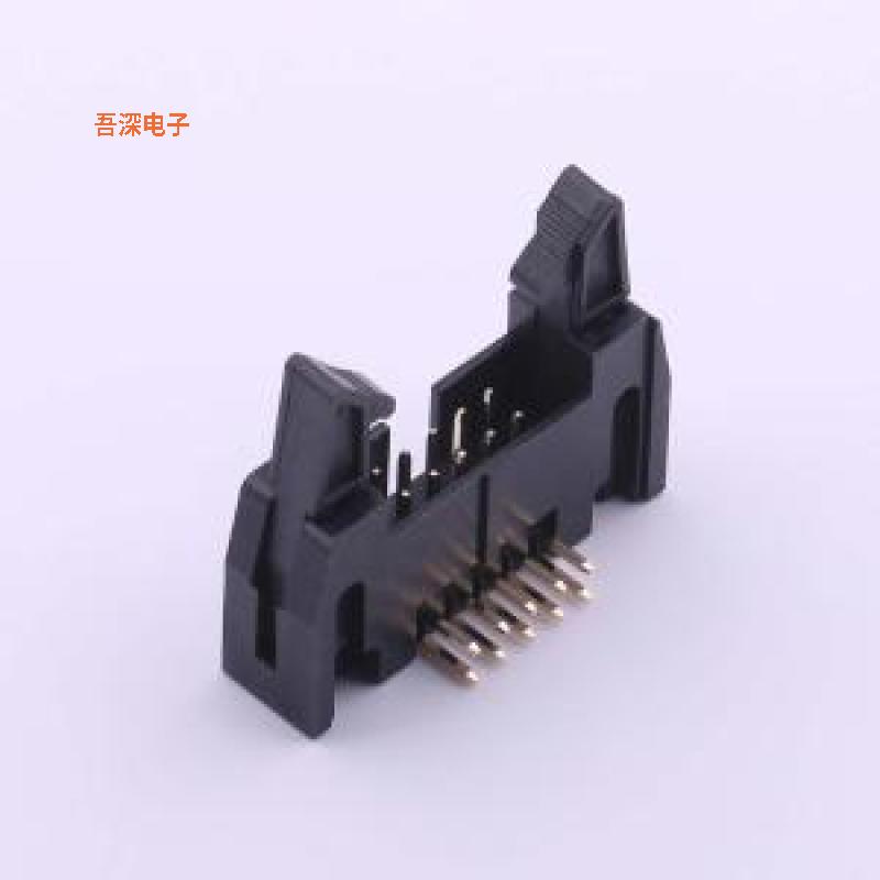 MTE210-10RL |原装弯插,P=2.54mmIDC刺破式(牛角/简牛)