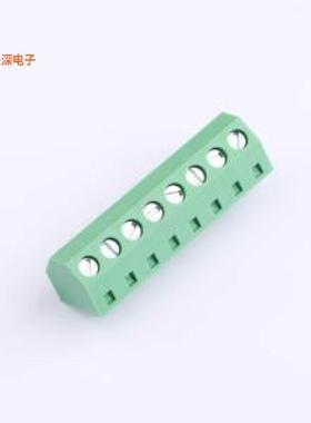 DB127S-5.08-8P-GN-S |原装插件,P=5.08mm螺钉式接线