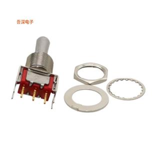 0.4VA 100SP5T8B13VS2REH SPDT 通孔SWITCH 20V TOGGLE