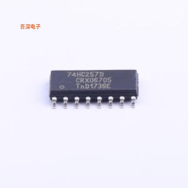 74HC257D,653 |原装SOIC-16IC MULTIPLEXER 4 X 2:1 16-SO