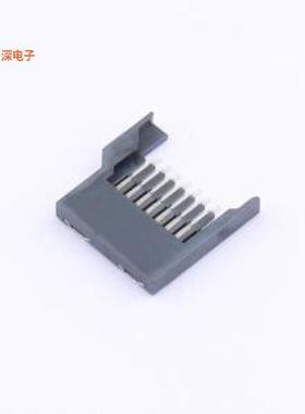 TFS10-00S1-2000-A |TF卡座全塑半金SD卡/SMD