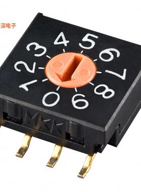 FR02FR10P |BCDSWITCH ROTARY DIP BCD 0.1A 5V