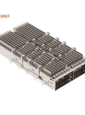 UE36B2620006A2A |原装全新QSFP DD CAGE 1X2 W/ HS FIN PIN H