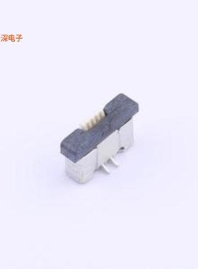 0.5K-A-4PB |立式SMT抽拉FFC/FPCSMD,P=0.5mm(交错脚)