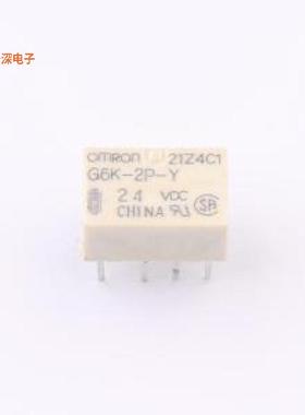 G6K-2P-Y DC24 |原装DIP,6.5x10mmRELAY TELECOM DPDT 1A 24V