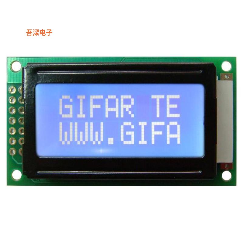 GFC0802B-YPOEJSA01 |16.08X2STN-YYELLOW GREEN58X3201: