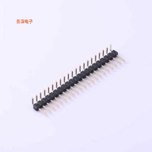 X6511WR-21H-C60D30R2 |高镀金 抗氧化排针弯插,P=2.54mm