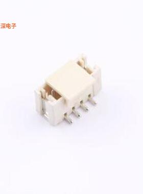 6HJCA040 |ZH1.5-LT-4P-立贴线对板针座SMD,P=1.5mm