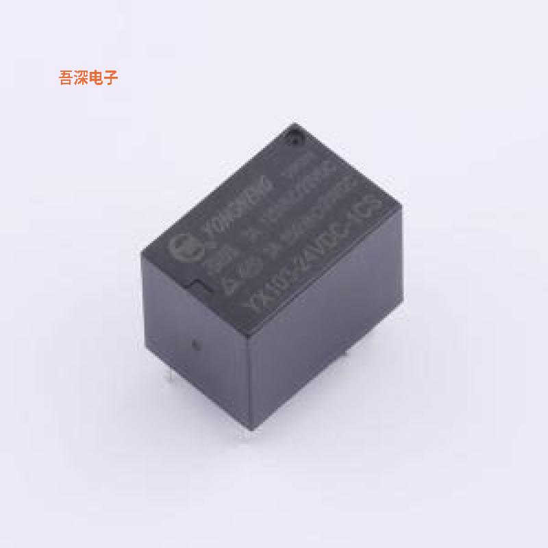 YX103-24VDC-1CS |电流3A，24VDC,1组换信号继电器DIP-6