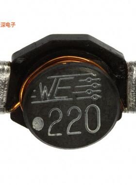 74457122 |鼓芯，绕线式FIXED IND 22UH 4A 47 MOHM SMD