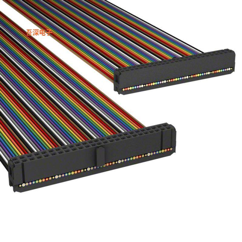 A3CCH-5006M |插口至插口IDC CABLE - AKC50H/AE50M/AKC50H