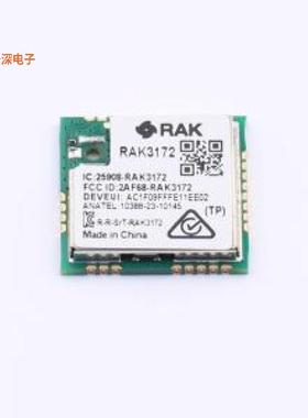 RAK3172-T-9-SM-NI |原装SMD,15.5x15mmLoRa模块