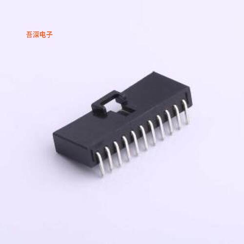 HX25418-11WA|杜邦带扣线对板针座弯插,P=2.54m