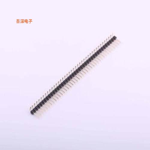 X6511WR-40H-C60D30R2 |高镀金 抗氧化排针弯插,P=2.54mm