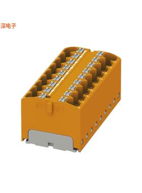 3273852 |中等TERM BLK 18POS ORANGE