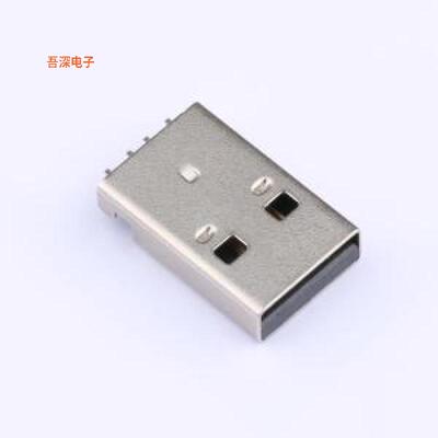 USB-ZL-113PWB |USBAM180度沉板2.0直脚无柱LCP黑