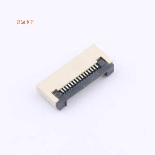 ZX-0.5FPC-2H-QFX15P |原装SMD,P=0.5mm,卧贴FFC/FPC