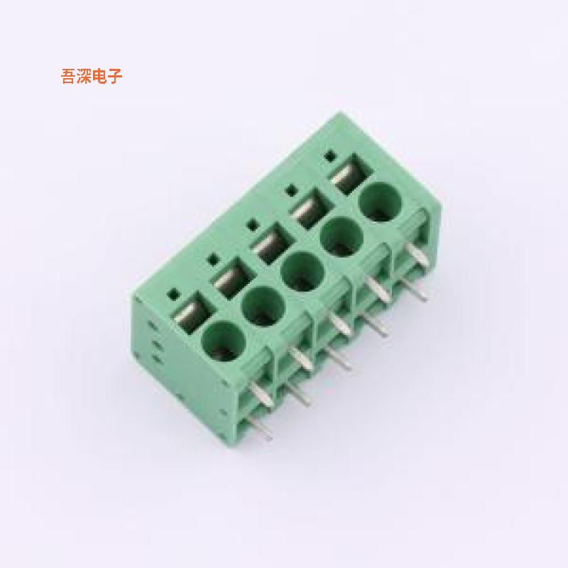 TY271R-5.0-05P-14-00 |原装插件,P=5mm弹簧式接线