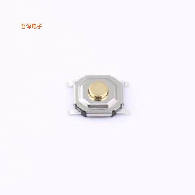 G4B171412 |轻触4*4*1.7铜头 100±20gf 200万次操作寿命