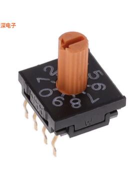 FR01KR10P-W |BCDSWITCH ROTARY DIP BCD 0.1A 5V