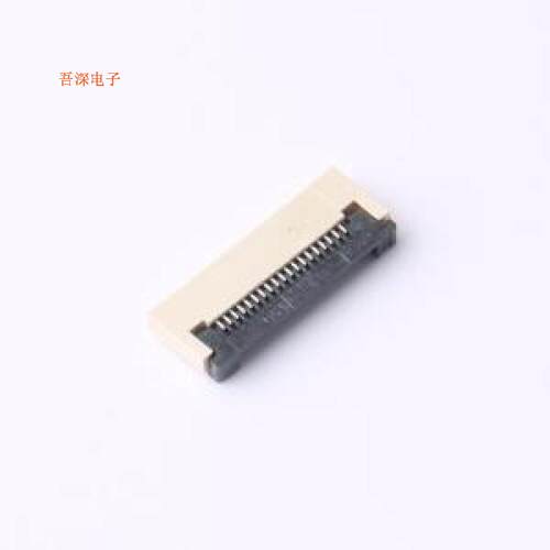 ZX-0.5FPC-2H-QFX19P |原装SMD,P=0.5mm,卧贴FFC/FPC