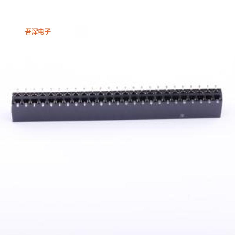 2.54-2*25P立贴母 |原装SMD,P=2.54mm排母