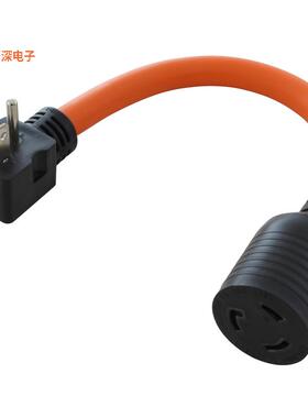 E520L520-012 |原装全新1ft Elbow 5-20P to L5-20R Adapt