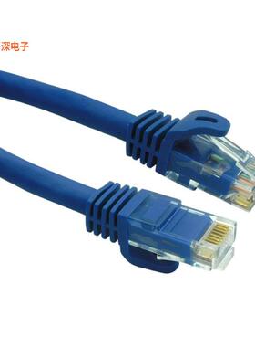 BC-1UE010F|圆形线缆CABLE MOD 8P8C R/A PLUG-PLG 10
