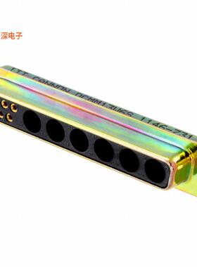 DCMM-13W6S |D-Sub，组合式CONN D-SUB RCPT 13POS PNL MNT