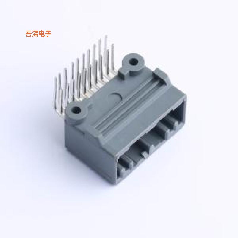 HC-QB-2*10AW-05 |原装弯插,P=2.2mm(交错脚)线对板针座