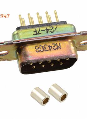 M24308/24-7F |原装全新CONN D-SUB PLUG 9POS VERT SOLDER