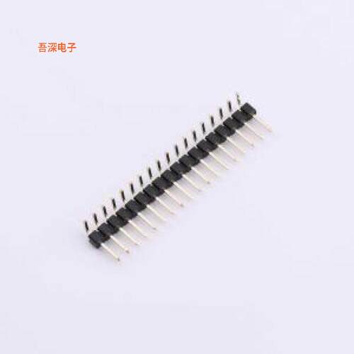 PZ254R-11-18P |排针排针2.54mm间距 弯插 1x18位