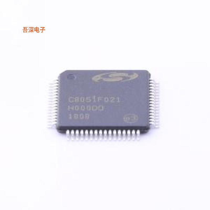 C8051F021-GQR |原装8K ISP FLASH MCU FamilyTQFP-64(10x10)