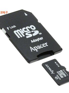AP8GMCSH4-B |microSDMEMORY CARD MICROSD 8GB CLASS 4