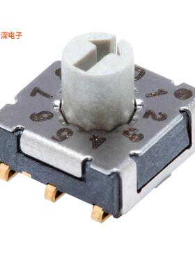 RDS-10S-7229-R-JSMT |BCDSWITCH ROTARY DIP BCD 0.1A 50V